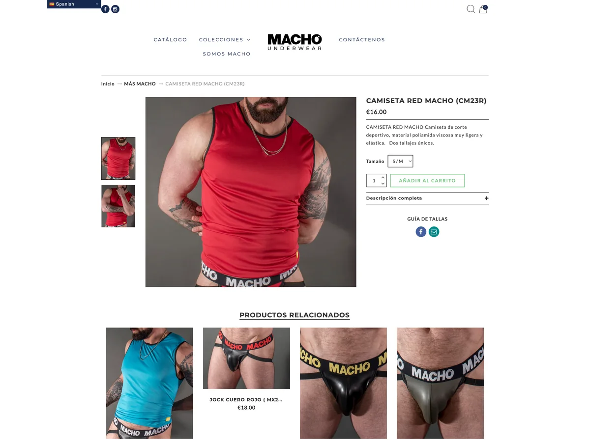 Ficha de producto anterior