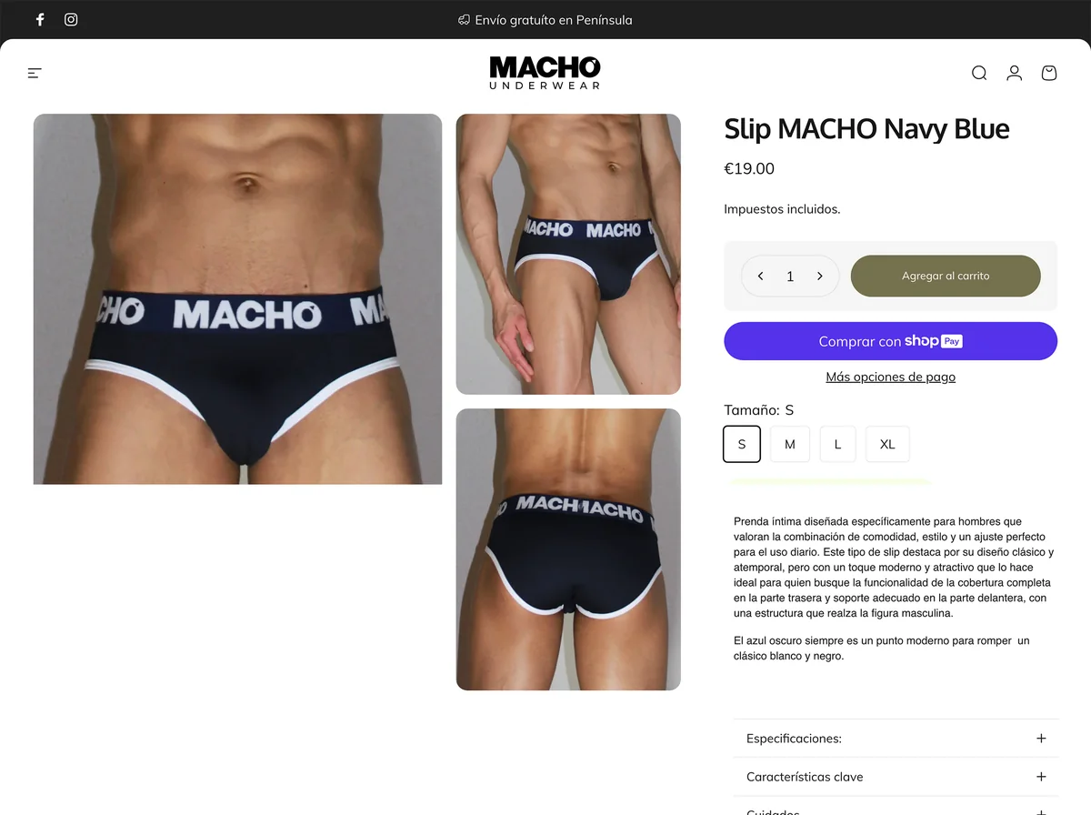 Ficha de producto rediseñada y orientada a venta